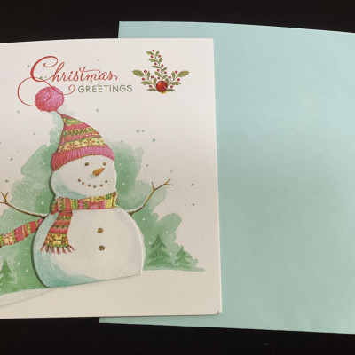 Combo 5 thiệp Noel trang trí 3D - size NA1