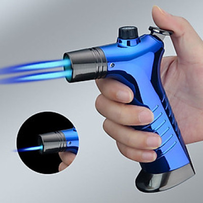 Vỏ Hột Quẹt Bật Lửa Gas Honest BCZ-536 Khò 2 Tia Mạnh Mẽ - Nhiều Màu