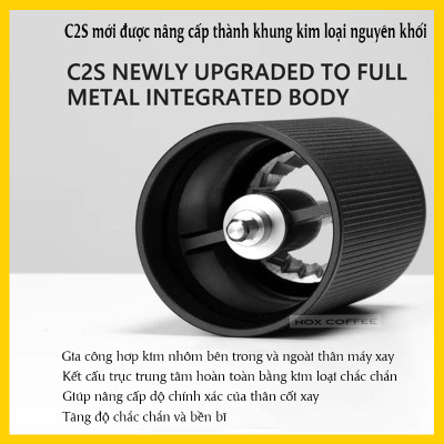 Combo chai ngâm cà phê lạnh và cối xay C2S TIMEMORE