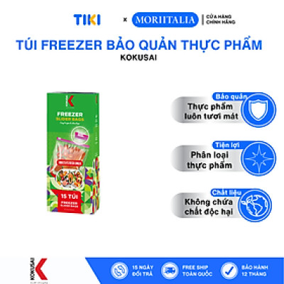 Túi Freezer Kokusai đựng thực phẩm TZIP00005302, TZIP00005319, TZIP00005326 - Hàng chính hãng