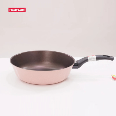 [Hàng chính hãng] Chảo xào/ Chảo đa năng Reverse Neoflam - 28cm. 4 màu Hồng - xanh dương - Ghi xám - Trắng xám