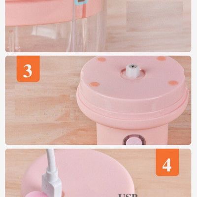 Máy xay tỏi, xay thức ăn mini bằng pin qua cổng usb