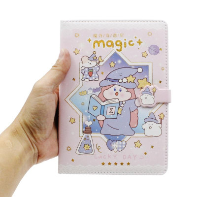 Sổ Bìa Da Kẻ Ngang 128 Trang HSPU-3661 - Màu Hồng