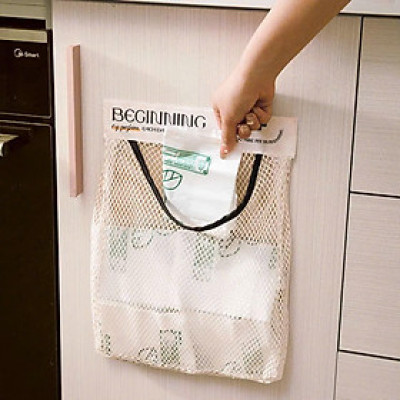 Túi Lưới, Tự Dán Tường Để Đồ Năng, Mỹ Phẩm, Đồ Dùng Vật Dụng Cá Nhân, Tiện Dụng Trong Phòng Tắm, Bếp - Takyhome  5260