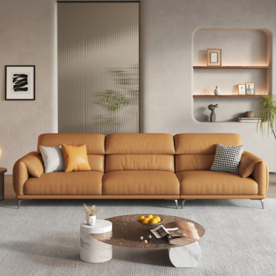 Sofa da góc L cao cấp Juno Sofa HDCT-01