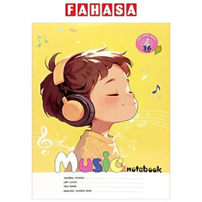 Tập Chép Nhạc 5 - 36 Trang - Văn Lang