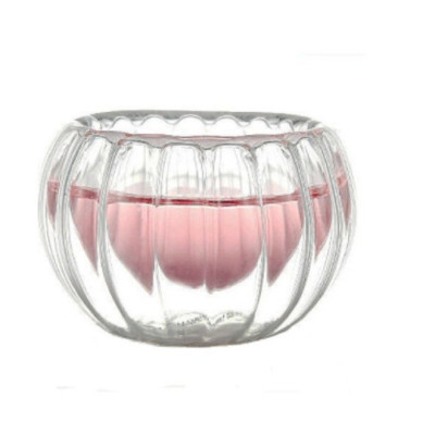 BỘ  6 CỐC THỦY TINH UỐNG TRÀ VÂN TRÁI BÍ - ANTH675