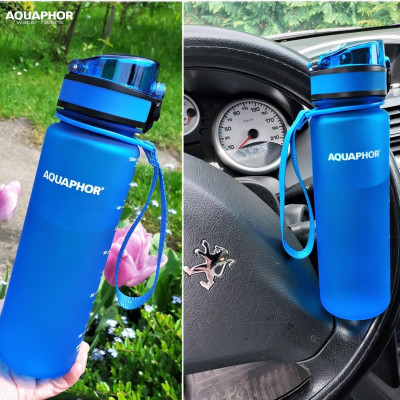 Bình Lọc Cầm Tay Bottle City Aquaphor Màu Xanh Dương