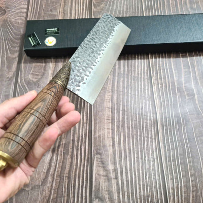 DAO BẾP - DAO THÁI HOA VĂN CAO CẤP MÃ A4 DT151 NT topcomshop vn