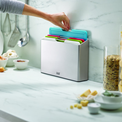 Bộ thớt Folio Joseph Joseph (bạc) - 002119