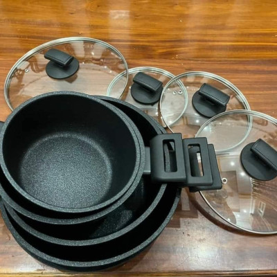 Nồi phủ kim cương DIAMANTE 24CM KUCHEN - Hàng Chính Hãng