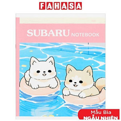 Tập Học Sinh Subaru - Chủ Đề Thú Cưng - 4 Ly Ngang - 96 Trang 60gsm - Vĩnh Thịnh A065-V1 (Mẫu Bìa Giao Ngẫu Nhiên)