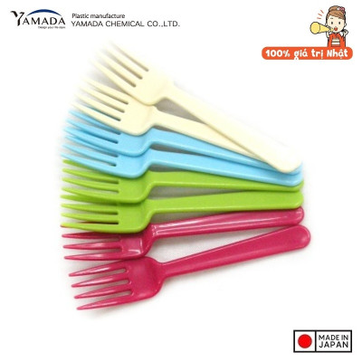 Set 08 nĩa nhựa G&B Yamada Brillia 142mm - Hàng Nội Địa Nhật Bản