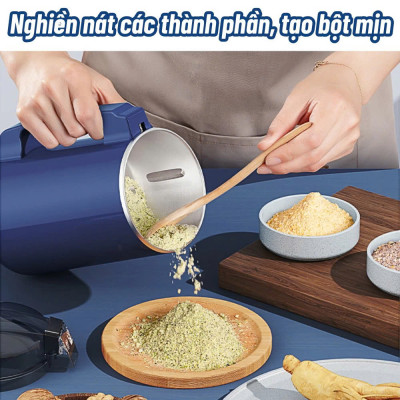 Máy Xay Hạt Khô 300W Mẫu Mới – Nghiền Mịn Ngũ Cốc, Hàng Loại 1 Siêu Khỏe Cho Gia Đình