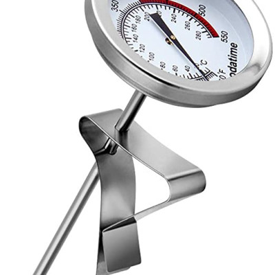 Bộ nồi chiên dầu đáy từ kèm khay ráo dầu + nhiệt kế Show-A 3.4 lít- hàng nội địa Nhật Bản