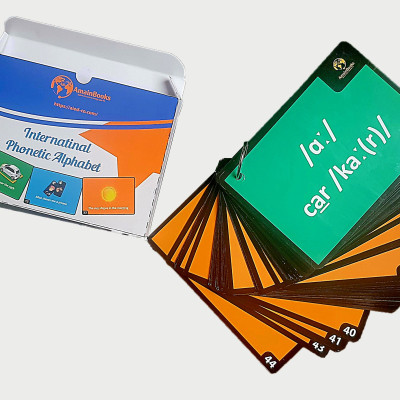 Bộ thẻ đọc Flashcard IPA 44 âm (14x10cm)