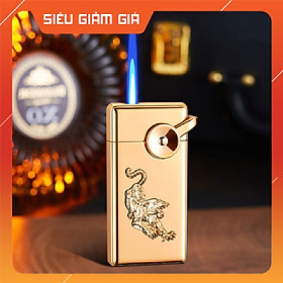 Hột Quẹt Bật Lửa Gas GD55 Lửa Khò 1 Tia Mạnh Mẽ Đắp Nổi Nhiều Họa Tiệt Độc Lạ -Giao Họa Tiết Ngẫu Nhiên