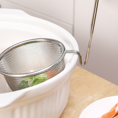 Muôi vớt/ nhúng inox Echo Metal Ø100mm - Hàng nội địa Nhật Bản