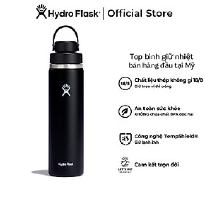 Bình giữ nhiệt Hydro Flask 24 OZ Wide Flex Chug Cap - Hàng chính hãng(Season 2024)