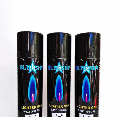 Bình Bơm Gas Cho Hộp Quẹt, Bật Lửa Blue Sky Hàn Quốc Kèm 5 Đầu Bơm