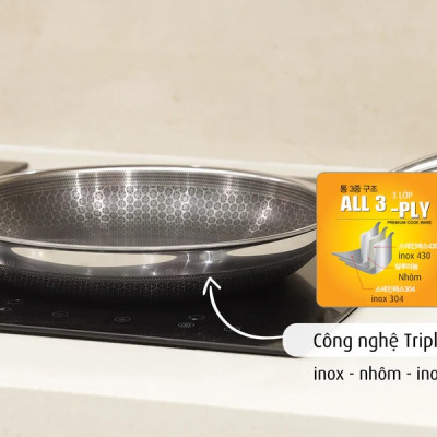 Chảo iMat Hybrid 18cm