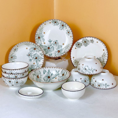 Bộ Bát Đĩa Gosu Cao Cấp Hoa Mai Bạc Sang Trọng