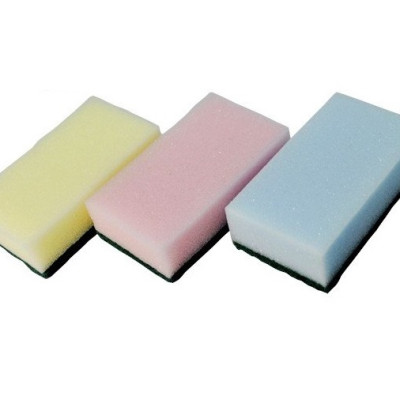 Set 03 miếng mút rửa xoong nồi, ấm chảo Ohe, chuyên dùng cho các vật dụng có chất liệu bằng inox, thép, nhôm - nội địa Nhật Bản 