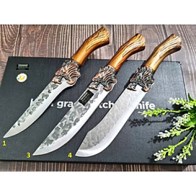 BỘ 3 DAO BẾP THÁI, LỌC KHÔNG RỈ MÃ H1Z TR16