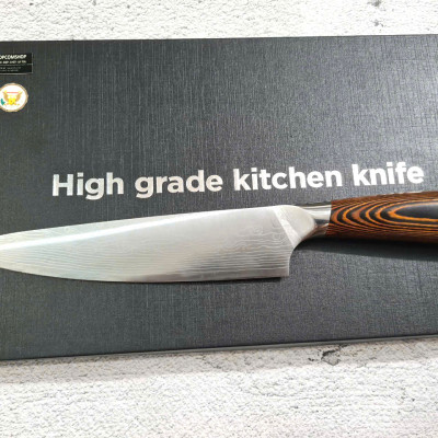 DAO - BỘ 3 DAO BẾP NHẬT BẢN THÉP DAMASCUS MÃ A9 DT2 nt topcomshop vn