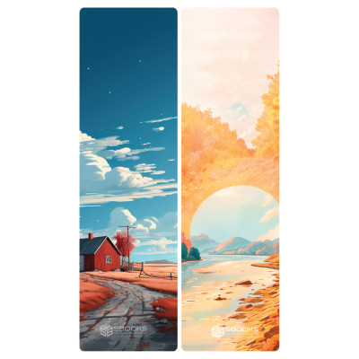 10 Cái Bookmark Hoạ Tiết Phong Cảnh Huyền Bí - SBOOKS