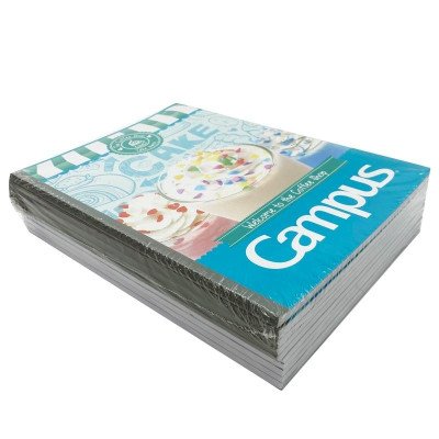 Bộ 2 Vở Kẻ Ngang Có Chấm Coffee Shop 120 Trang