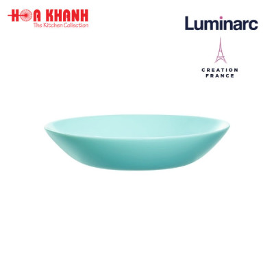 Đĩa Sâu Thủy Tinh Luminarc Diwali Light Turquoise 20cm - bộ 6 đĩa - P2019