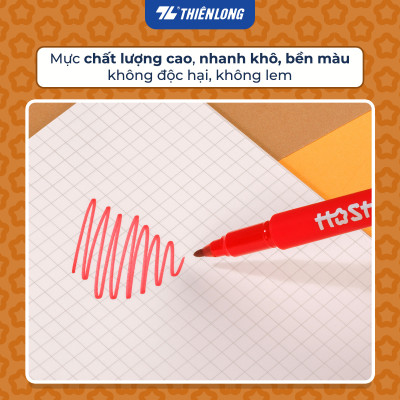 Bút lông dầu Hoshi Thiên Long PM-019/HS - Công nghệ Nhật Bản