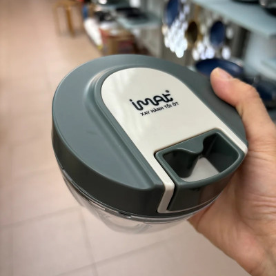 Cối xay tỏi ớt kéo tay iMat