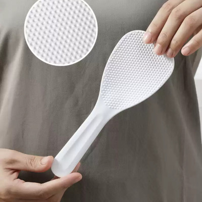 Muôi xới cơm ion bạc kháng khuẩn, có tính chịu lực cao, bền chắc cho thời gian sử dụng lâu dài - nội địa nhật Bản 