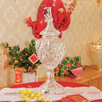 Âu pha lê nắp cao Bohemia Hàng chính hãng