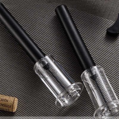 Mở rượu vang bằng khí nén (Cán cầm bằng nhựa dập vân giả da) SUNWAY