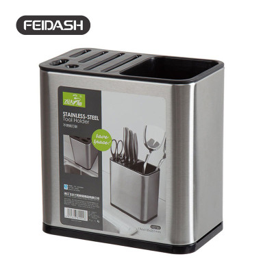 Hộp Đựng Dao Dĩa Đũa Bằng Thép Không Gỉ Cao Cấp Thương Hiệu FEIDASH 