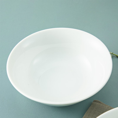 Combo tô choãng 8" kèm muôi cong sứ Long Phương 