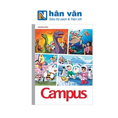 Tập Doraemon Wonderland A5 - 96 Trang - 120gsm - Campus NB-ADWL96 - 4 Ô Ly