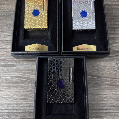 Vỏ Hột Quẹt Bật Lửa Xăng Đá Rowenta R10-069 Khắc Họa Tiết Ngôi Sao Độc Đáo - Nhiều Màu