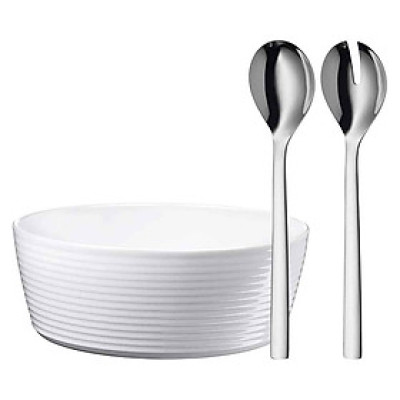 Bộ Bát Và Thìa Salat Wmf 12.9390.9990 Nuova Hàng chính hãng