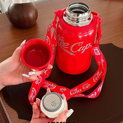 Bình Giữ Nhiệt Coffe Cup Dung Tích 1200ml 800Ml. Bình Đựng Nước Bằng Chất Liệu Inox 316 Cao Cấp