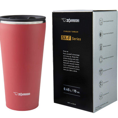 Cốc giữ nhiệt Zojirushi SX-FSE45-PV 0,45L (Màu Hồng), hàng chính hãng