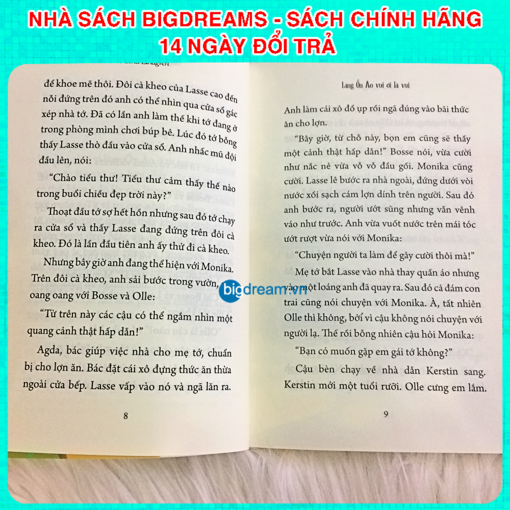 Làng Ồn Ào Văn Học Kinh Điển Cho Thiếu Nhi - Truyện Cho Bé - Làng ồn ào vui ơi là vui và Lũ trẻ làng ồn ào (Bộ 2 quyển)