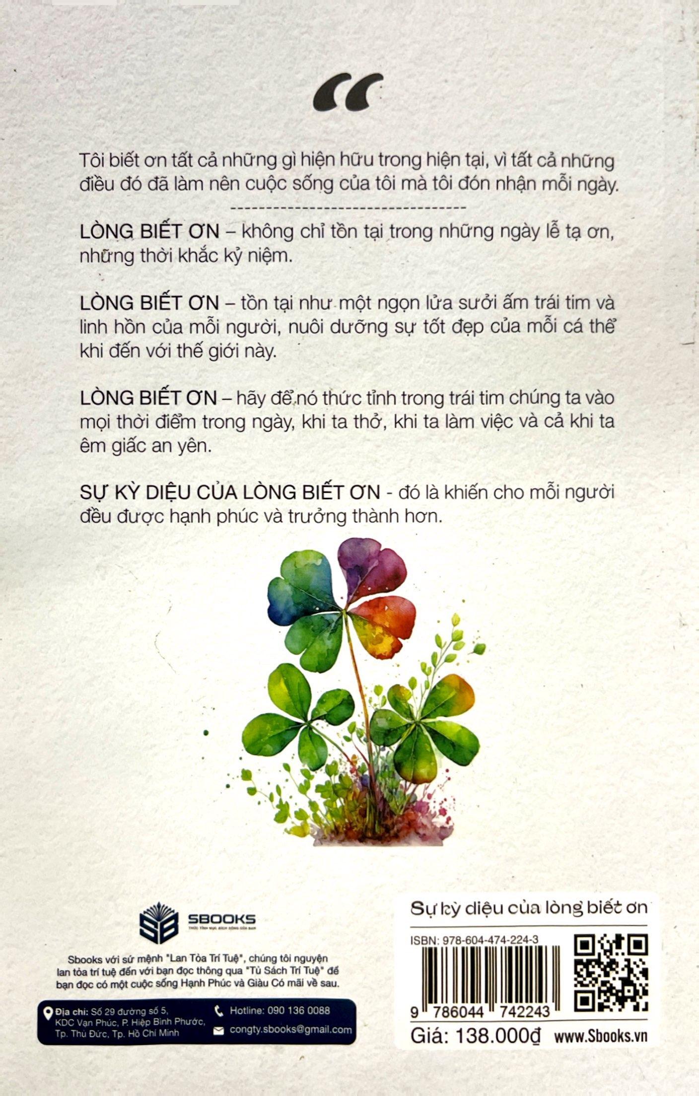 Sự Kỳ Diệu Của Lòng Biết Ơn