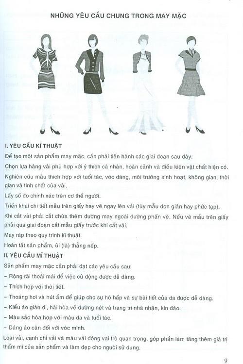 Kỹ Thuật Cắt May: Thiết Kế - Thực Hành Các Mẫu Y Phục Nữ (Tái Bản)