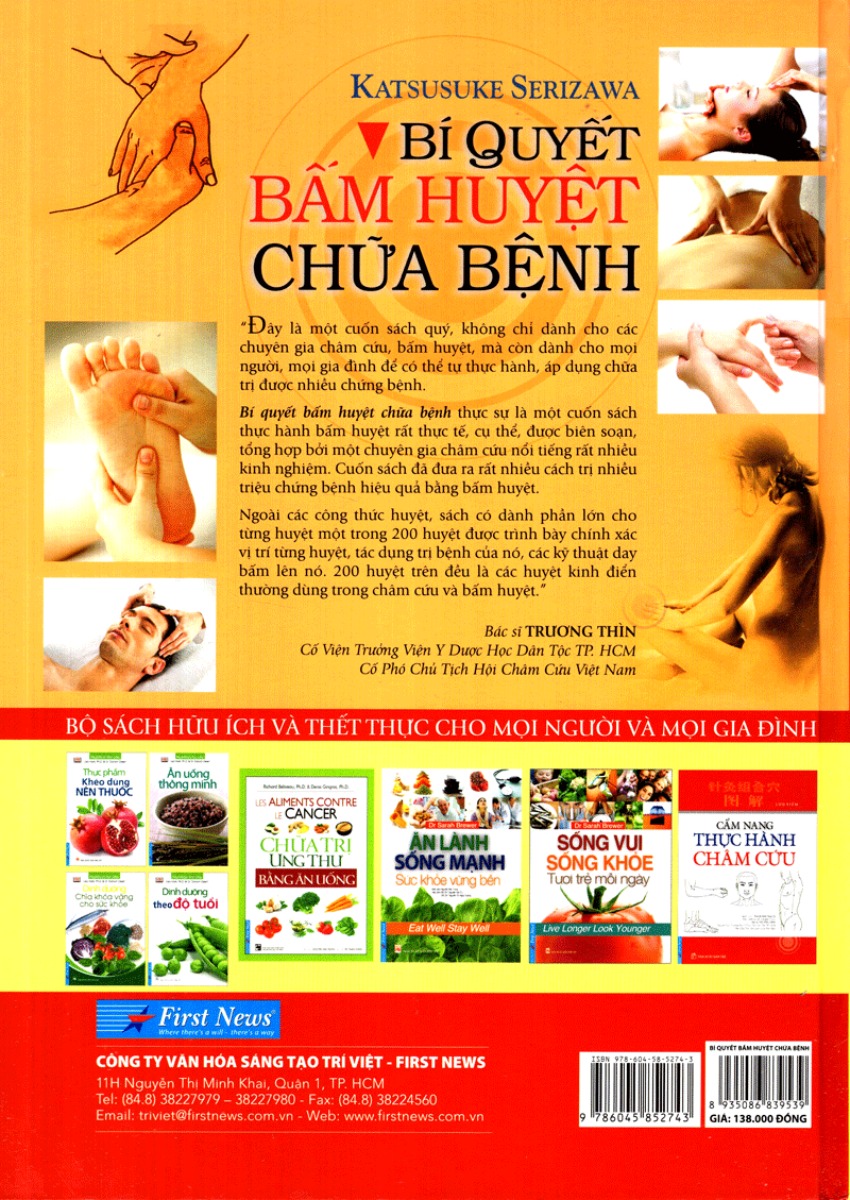 Bí Quyết Bấm Huyệt Chữa Bệnh - Katsusuke Serizawa