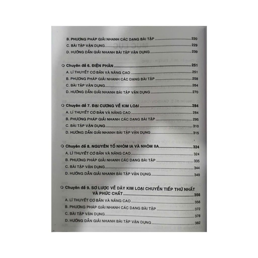 Sách- Combo Bồi dưỡng HSG Hóa học theo chuyên đề lớp 10+11+12 (4 cuốn) ( Dùng chung cho các bộ SGK hiện hành (HA)