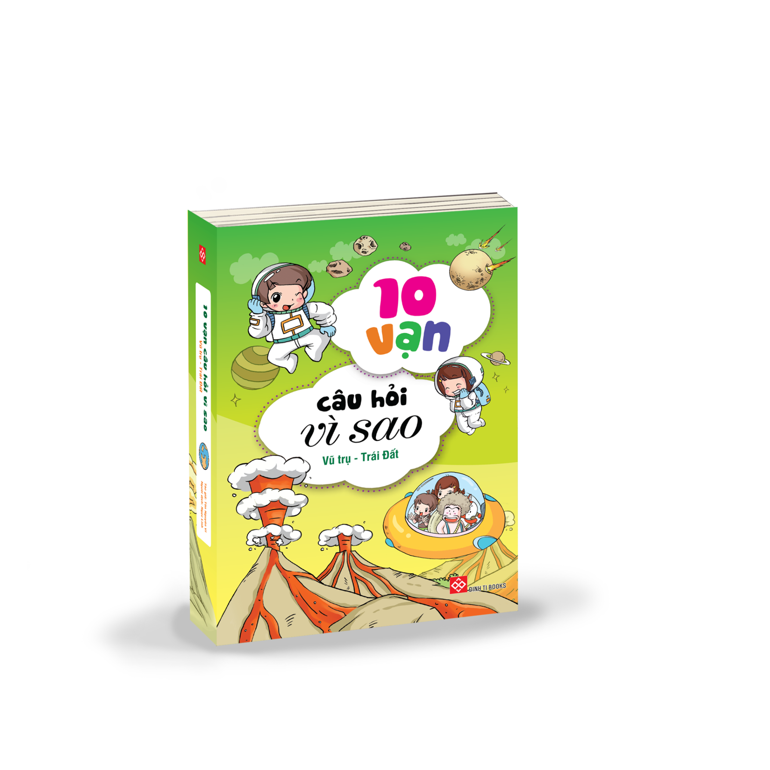 Combo 10 Vạn Câu Hỏi Vì Sao: VŨ TRỤ - TRÁI ĐẤT 4T+ TRÊN TRỜI - DƯỚI BIỂN 4T / Giúp bé phát triển tư duy, khám phá học hỏi/Tặng kèm poster An toàn cho con Yêu Mới